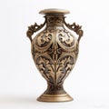 Antique Ornate Vase 3d Model - Baroque-inspired Urn Vase