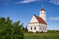 Antique orthodox Transfiguration Church, Zaslavl, Minsk region. Belarus Royalty Free Stock Photo