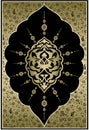 Antique ottoman gold design