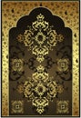 Antique ottoman gold design