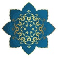 Antique ottoman gold design