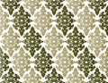 Antique ottoman turkish pattern vector design fourty four