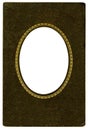 Antique Oval Frame Royalty Free Stock Photo