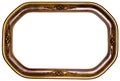 Antique Oval Picture Frame Royalty Free Stock Photo