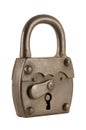 Antique padlock Royalty Free Stock Photo