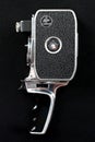 A Paillard-Bolex D8L cine camera.