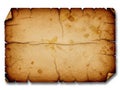 Antique parchment with aged texture Royalty Free Stock Photo