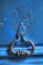 Antique parisian door close-up image