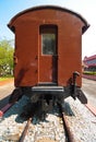 Antique passanger train cart Royalty Free Stock Photo