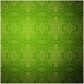 Antique pattern background. Green seamless