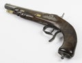 An antique percussion pistol Royalty Free Stock Photo
