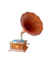 Antique phonograph Royalty Free Stock Photo