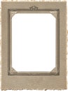 Antique photo frame Royalty Free Stock Photo