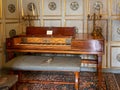 Antique Piano in Croft Castle, Herefordshire, UK Royalty Free Stock Photo