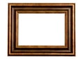 Antique picture frame Royalty Free Stock Photo