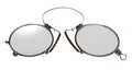 Antique pince-nez Royalty Free Stock Photo