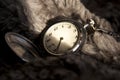 Antique pocket watch. Royalty Free Stock Photo