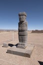 Ponce Monolith in Tiwanaku Tiahuanaco, Bolivia