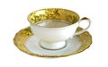 Antique porcelain cup Royalty Free Stock Photo