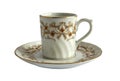 Antique porcelain cup Royalty Free Stock Photo