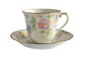 Antique porcelain cup Royalty Free Stock Photo