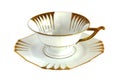 Antique porcelain cup Royalty Free Stock Photo