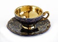 Antique porcelain cup Royalty Free Stock Photo