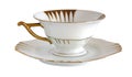 Antique porcelain cup Royalty Free Stock Photo