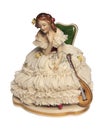 Antique porcelain doll Royalty Free Stock Photo