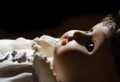 Antique porcelain doll Royalty Free Stock Photo