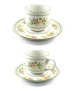Antique porcelain tea cup Royalty Free Stock Photo
