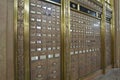 Antique Post Office Boxes 3 Royalty Free Stock Photo