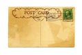 Antique postcard Royalty Free Stock Photo