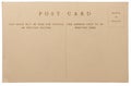 Antique postcard Royalty Free Stock Photo