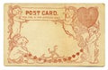 Antique Postcard Royalty Free Stock Photo