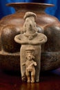 Antique Pre Columbian Female Figures