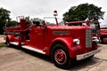 Antique Racine Wisconsin Firetruck at Local Car Show Royalty Free Stock Photo