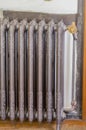 Antique radiator of a central heating Royalty Free Stock Photo