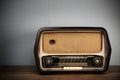 Antique radio Royalty Free Stock Photo