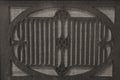 Antique Radio Grille for Gramophone Royalty Free Stock Photo