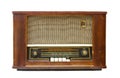 Antique radio transistor Royalty Free Stock Photo