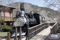 Antique Railroad Train in Colorado Royalty Free Stock Photo