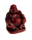 Antique Red Budda statue Royalty Free Stock Photo