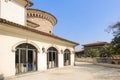 Antique resort hotel Arched window