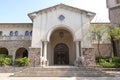 Antique landscape architecture hotel gate