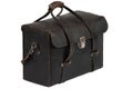 Antique retro leather camera bag vintage style