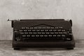 Antique retro vintage typewriter Royalty Free Stock Photo