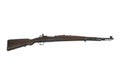 Antique Rifle Isolated On A White Background