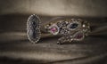 Antique ring and bracelet from the Ottoman Empire