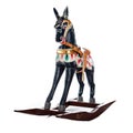 Antique Rocking Horse Royalty Free Stock Photo